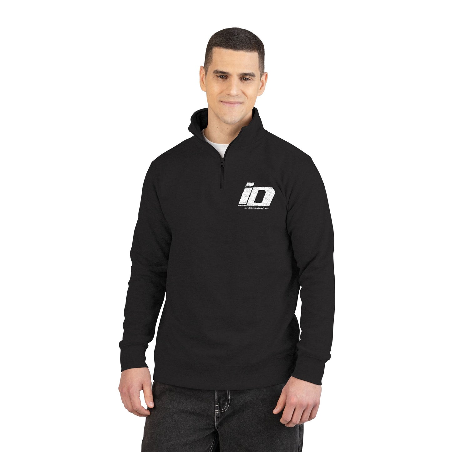 Cozy Unisex Fleece Pullover with Embroidered Design, Casual Wear, Gift for Him/Her, Fall Fashion, Eco-Friendly Style