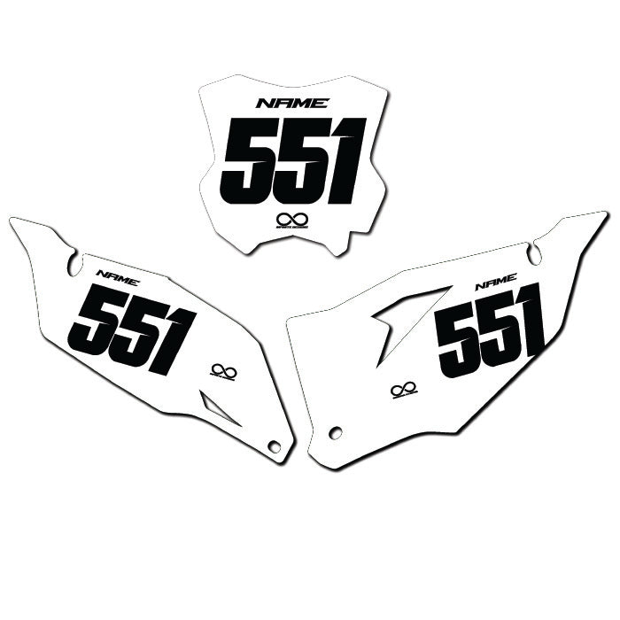 Kawasaki Number Plates "Basic"