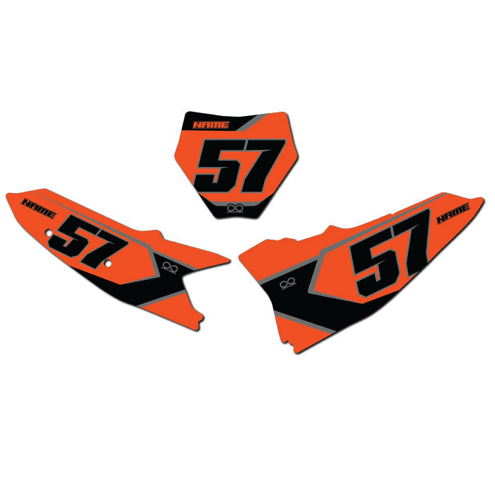 KTM Number Plates "Pace"