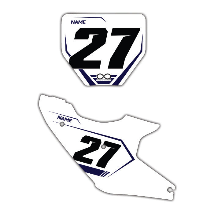 Husqvarna Number Plates "Shard"