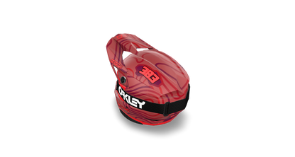 Bell Moto 10 "Curve" Red/Dark Red