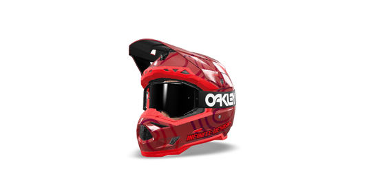 6D ATR 3 Helmet Wrap "Curve" Red/Dark Red