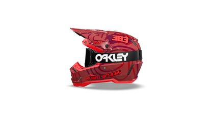 6D ATR 3 Helmet Wrap "Curve" Red/Dark Red