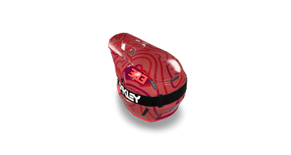 6D ATR 3 Helmet Wrap "Curve" Red/Dark Red