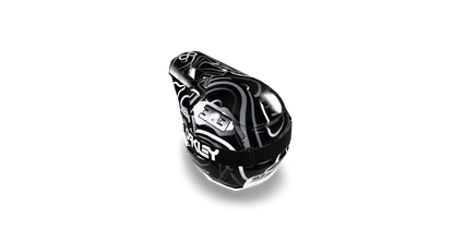 6D ATR 3 Helmet Wrap "Curve" Black/White