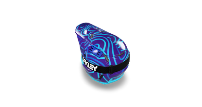 6D ATR 3 Helmet Wrap "Curve" Purple/Blue