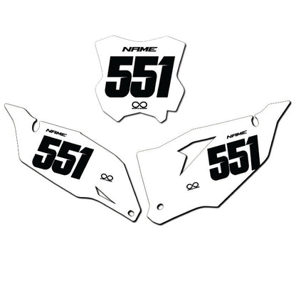 Kawasaki Number Plates "Basic"