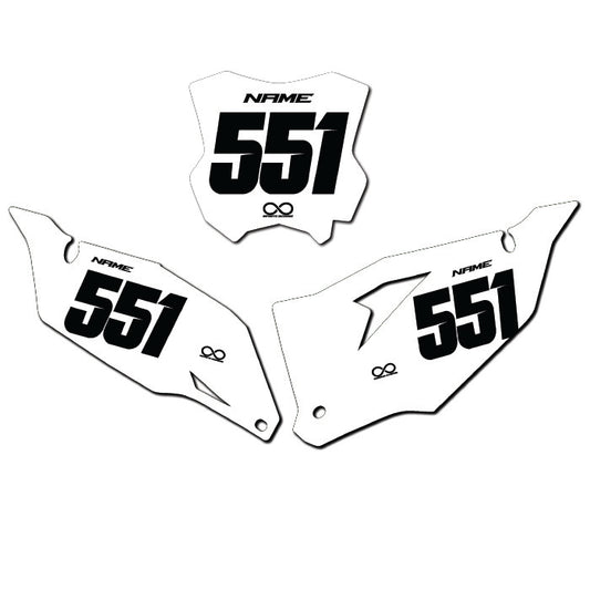 Kawasaki Number Plates "Basic"