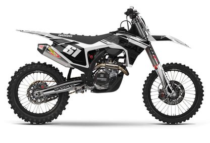 GasGas Semi-Custom "Ribbed" White