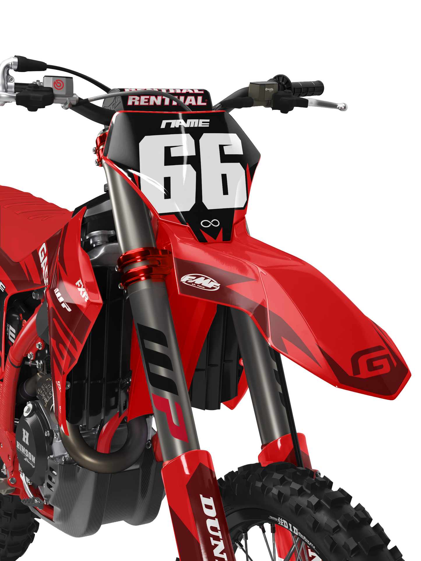 GasGas Semi-Custom "Grit" Red