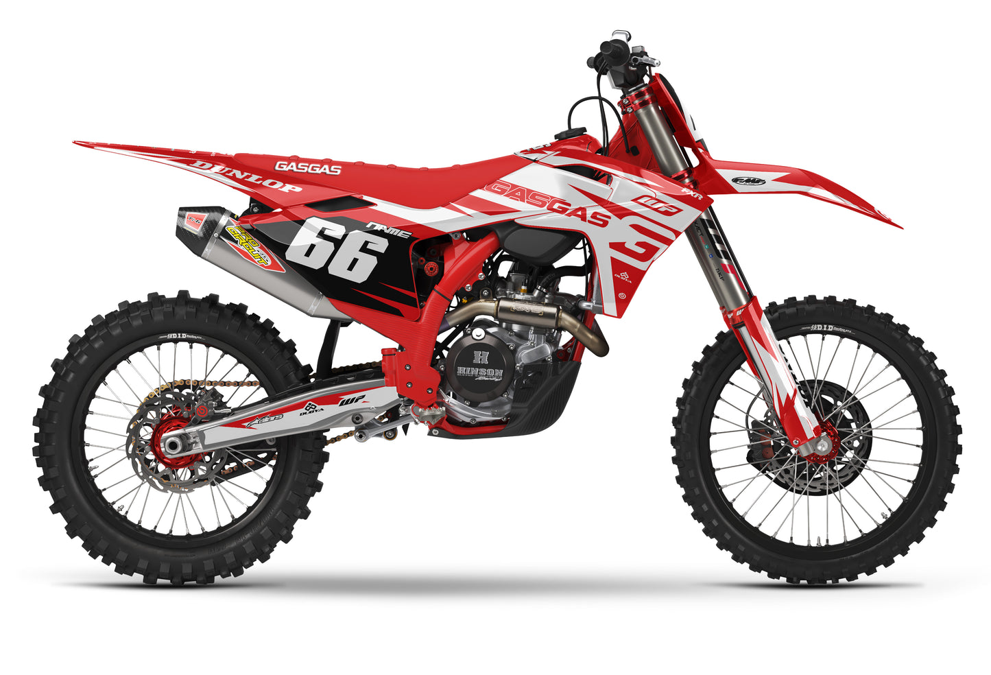 GasGas Semi-Custom "Grit" White