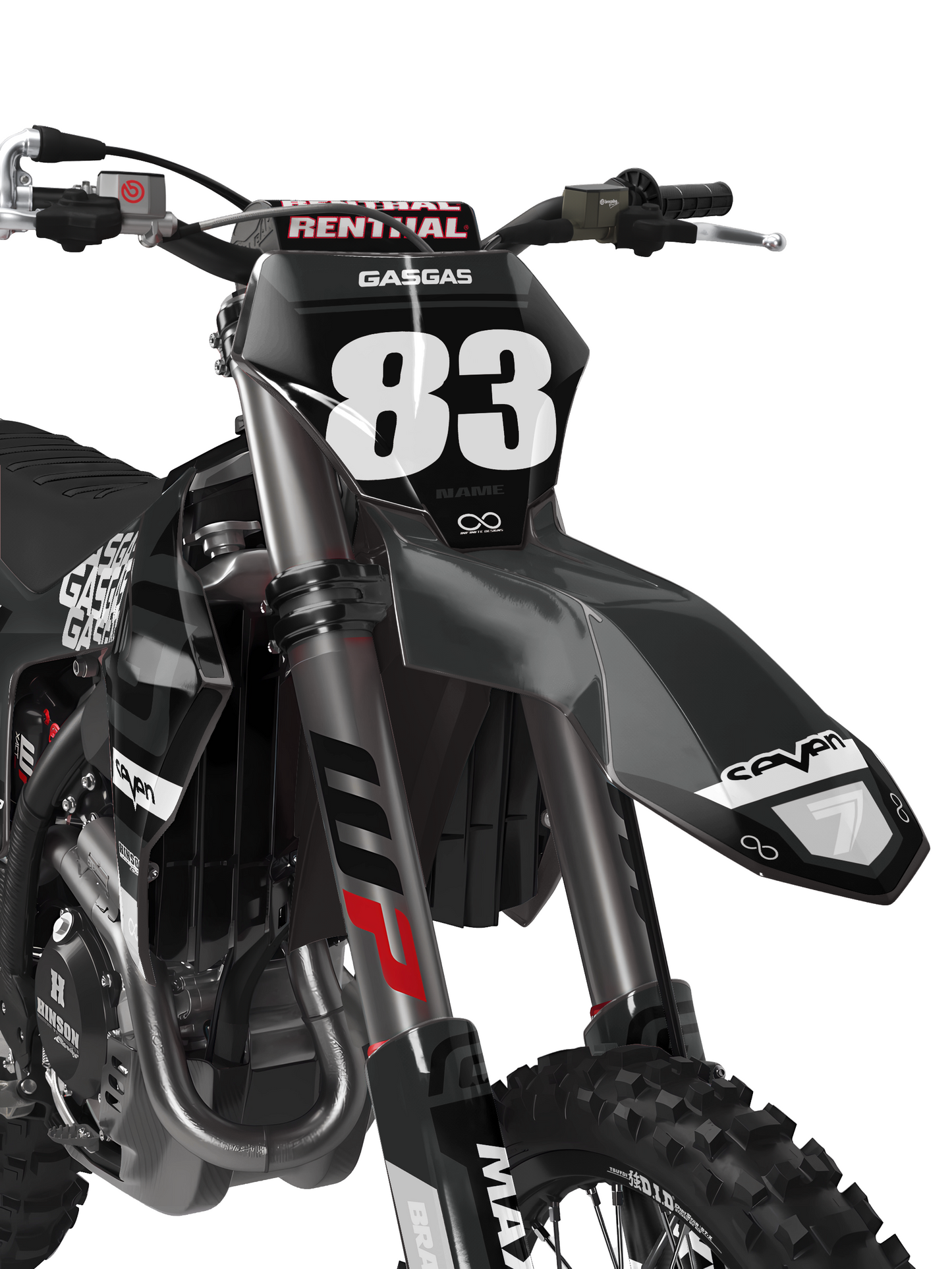 GasGas Semi-Custom "Jolt" Dark Gray