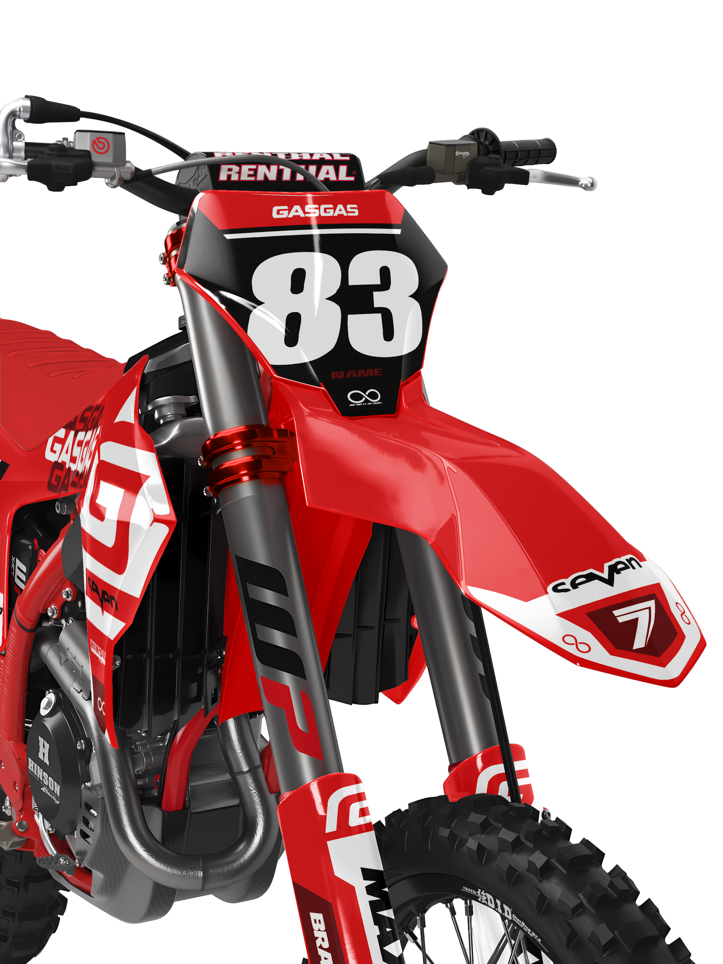 GasGas Semi-Custom "Jolt" Red