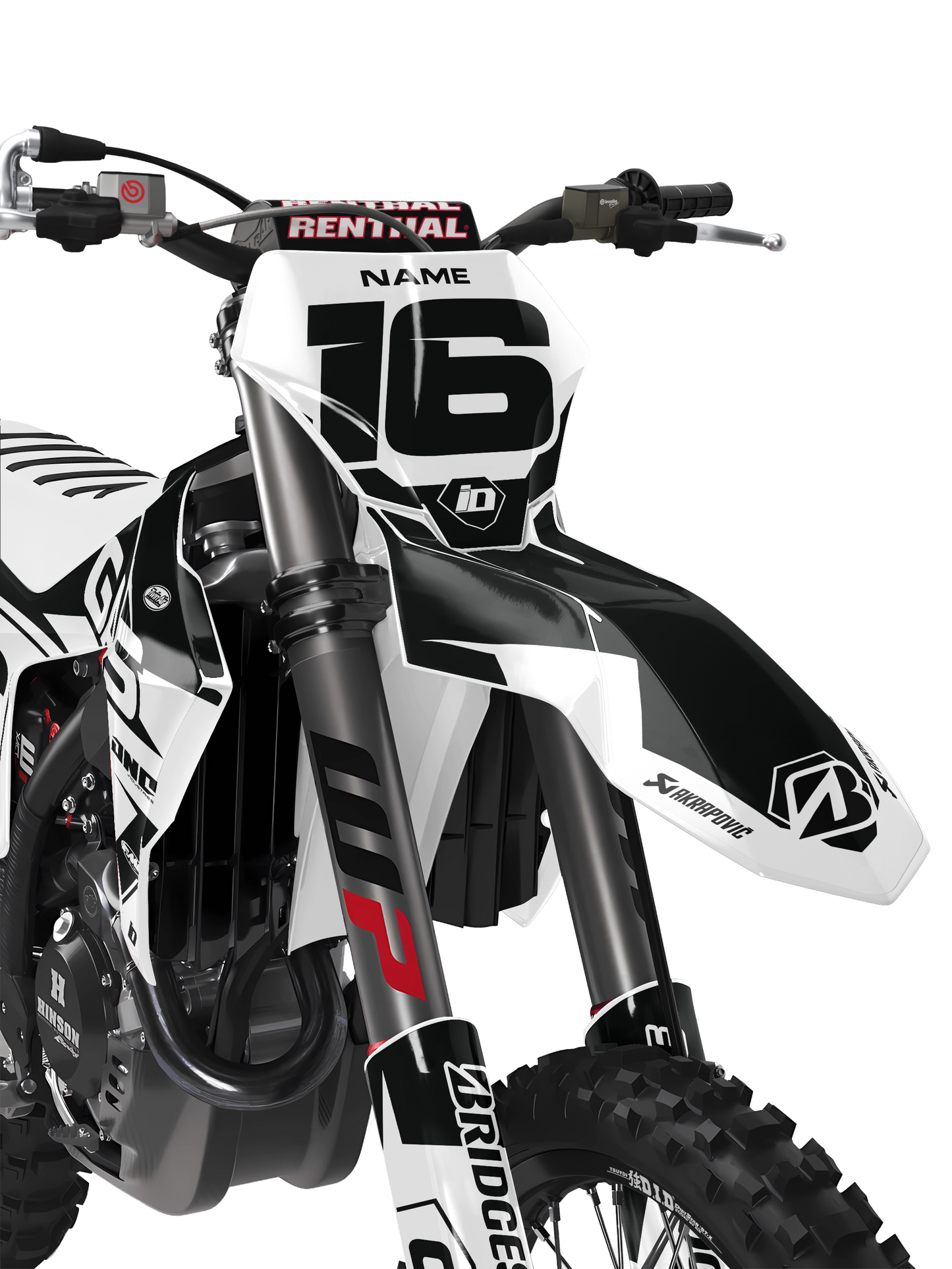 GasGas Semi-Custom "Rip" Black/White