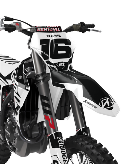 GasGas Semi-Custom "Rip" Black/White