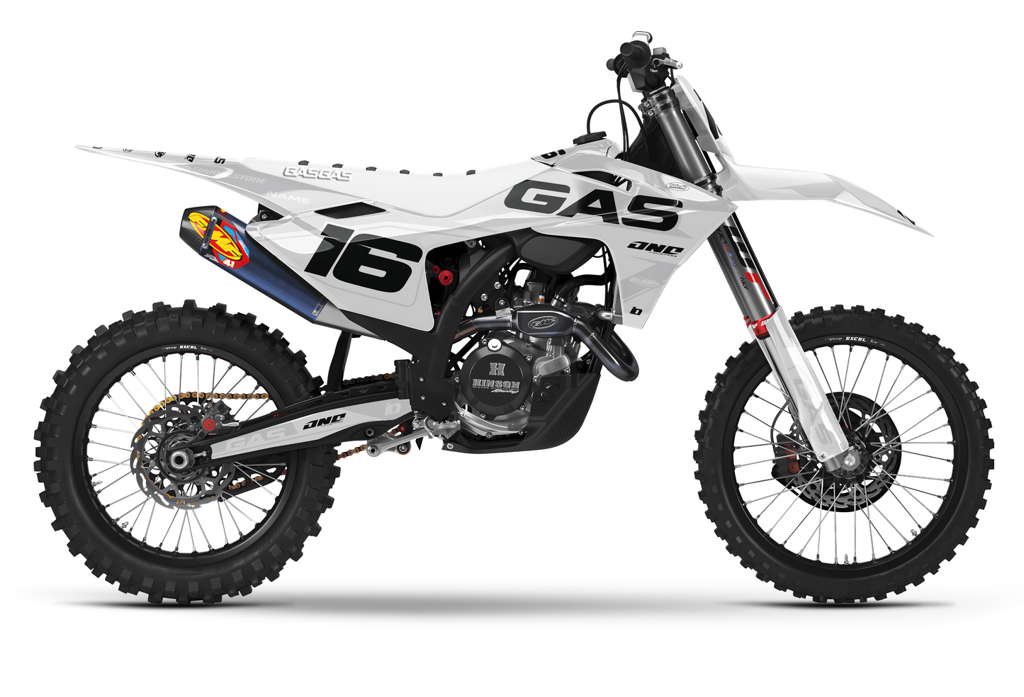 GasGas Semi-Custom "Rip" Gray