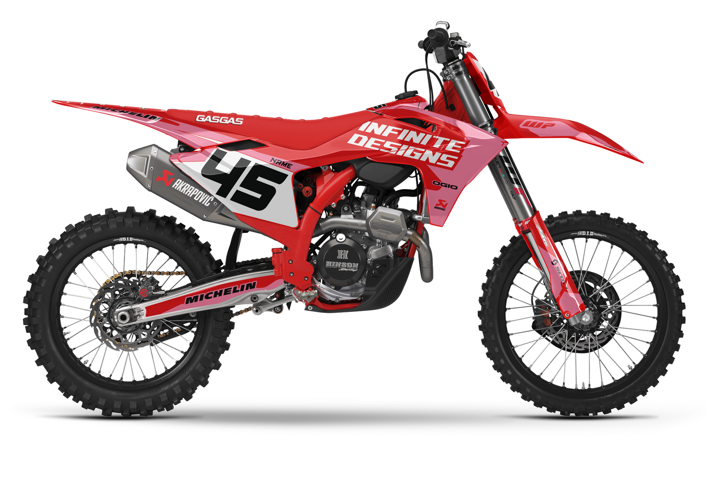 GasGas Semi-Custom "Risk" Pink