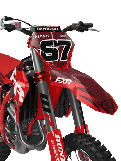 GasGas Semi-Custom "Crisp" Maroon