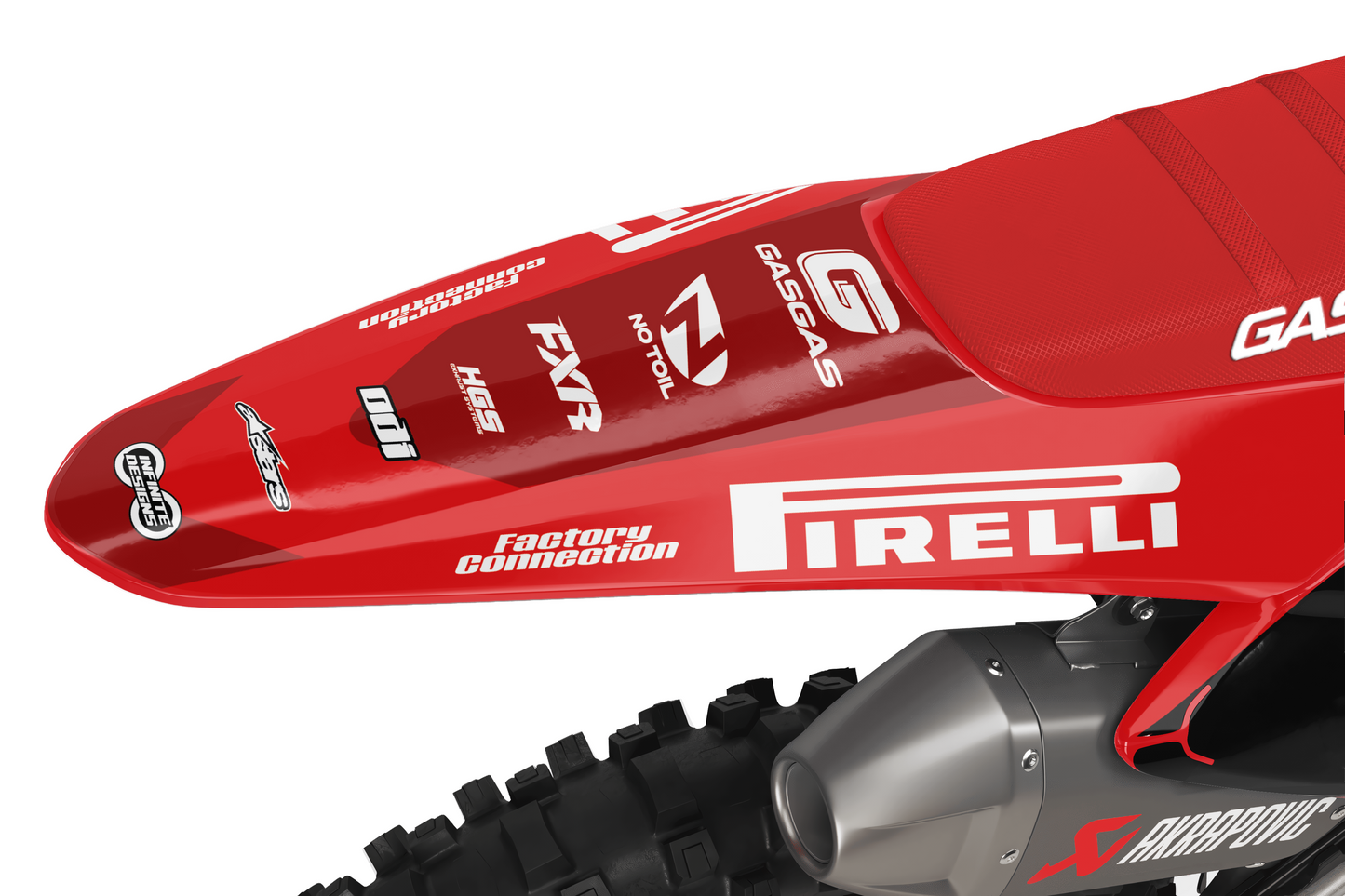 GasGas Semi-Custom "Snag" Red