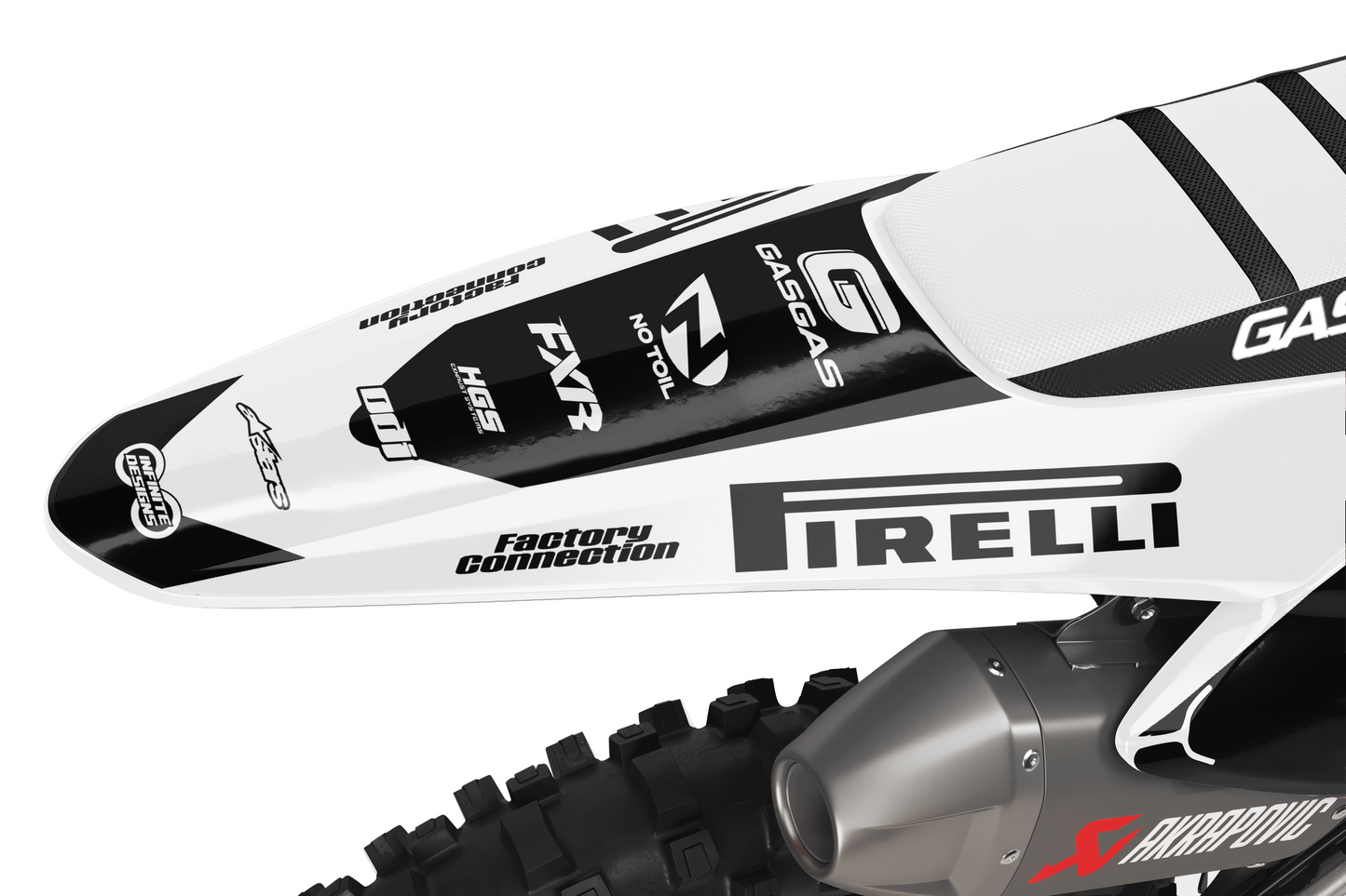 GasGas Semi-Custom "Snag" White