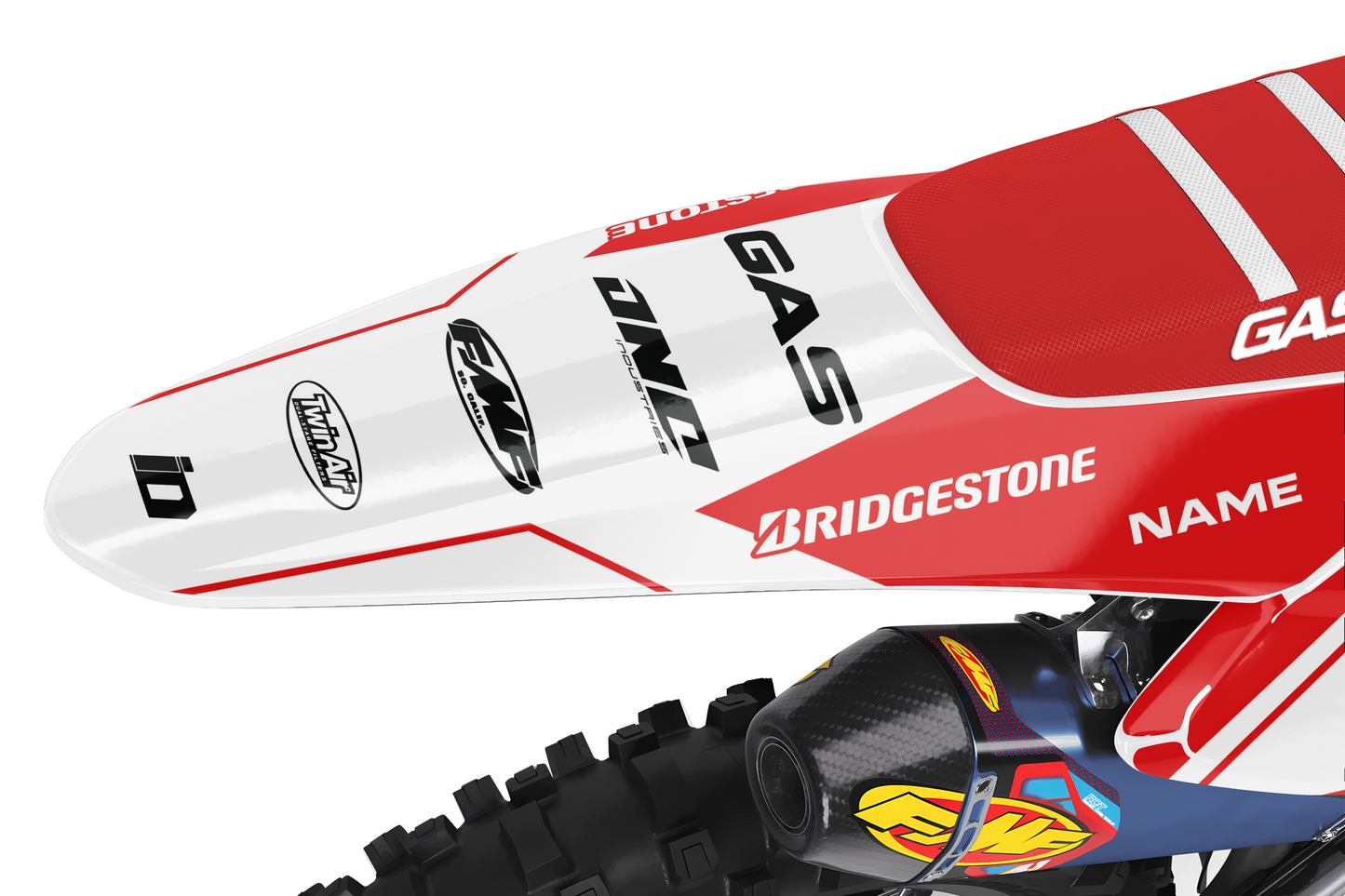 GasGas Semi-Custom "Rip" White