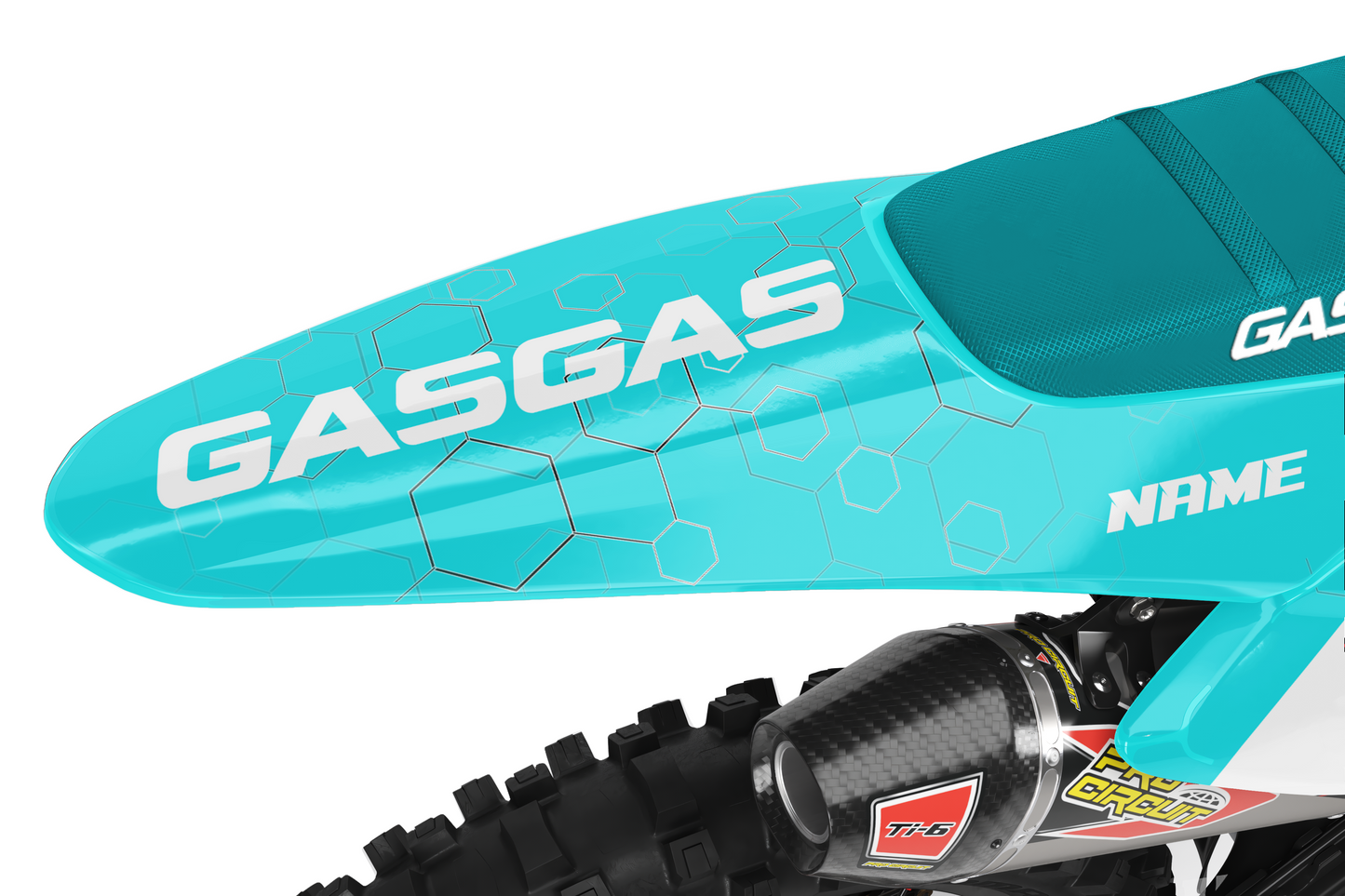 GasGas Semi-Custom "Corner" Aqua