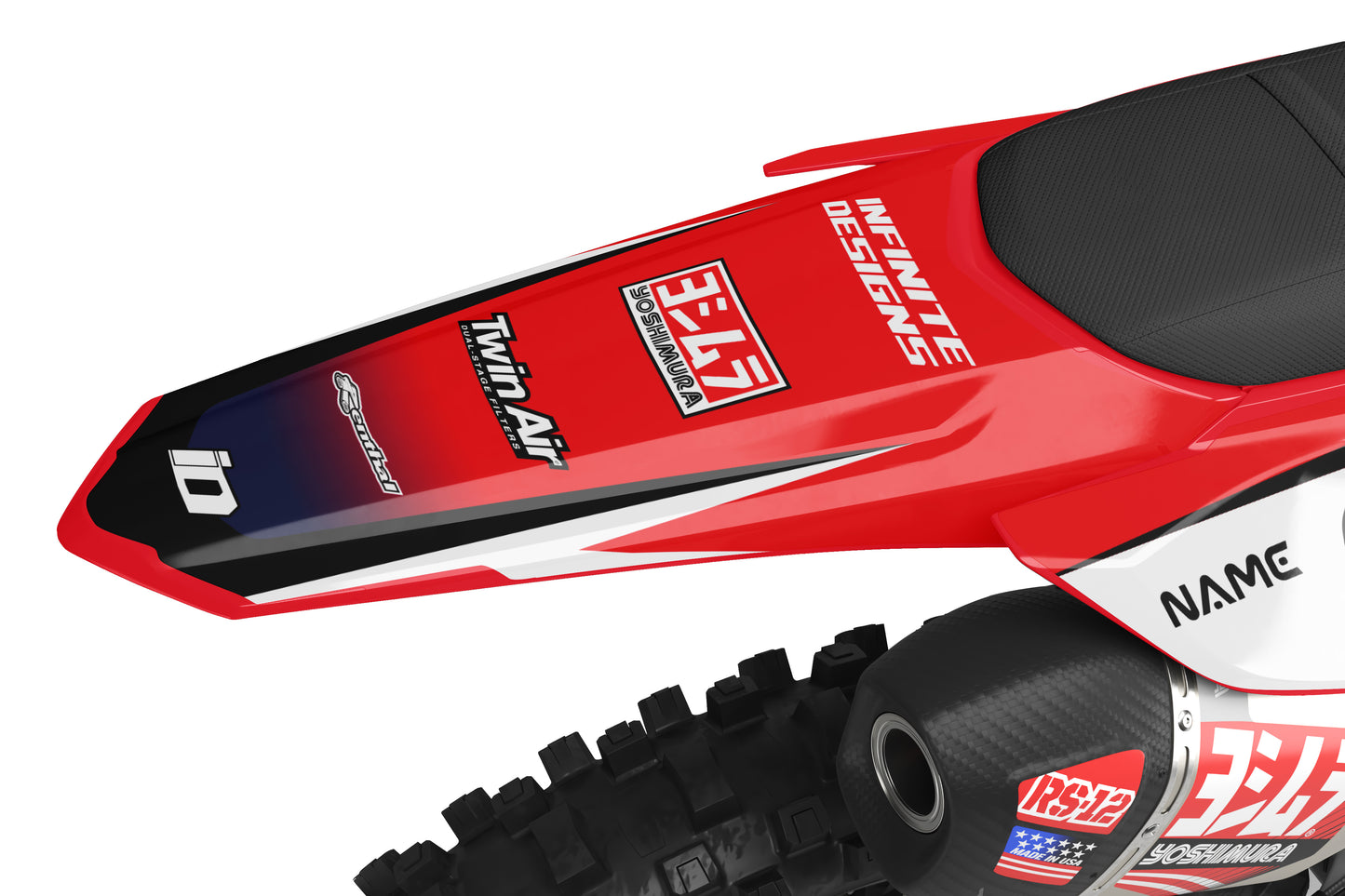 Honda Semi-Custom "Hostile" Red/Blue