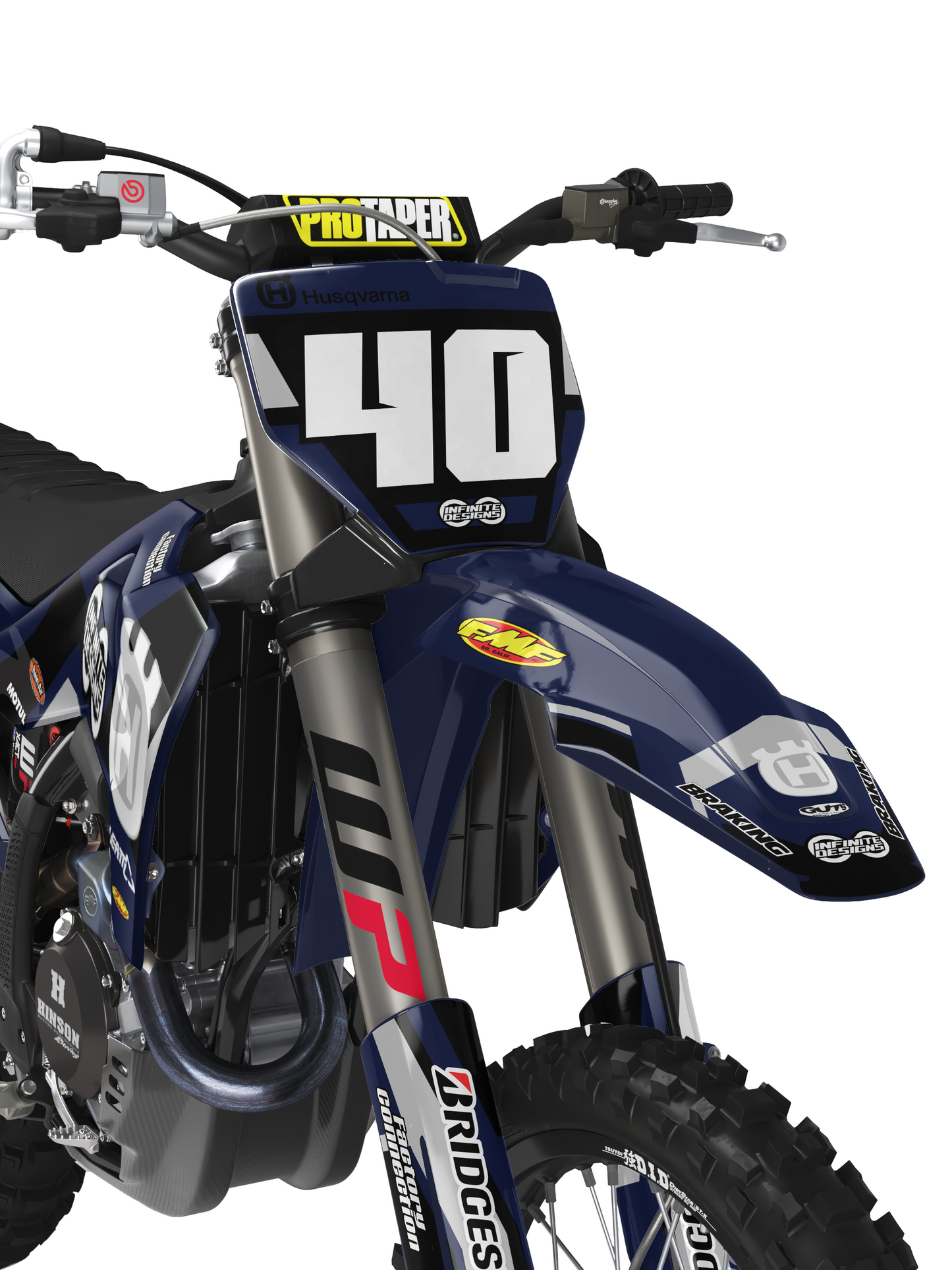 Husqvarna Semi-Custom "Bridge" Navy