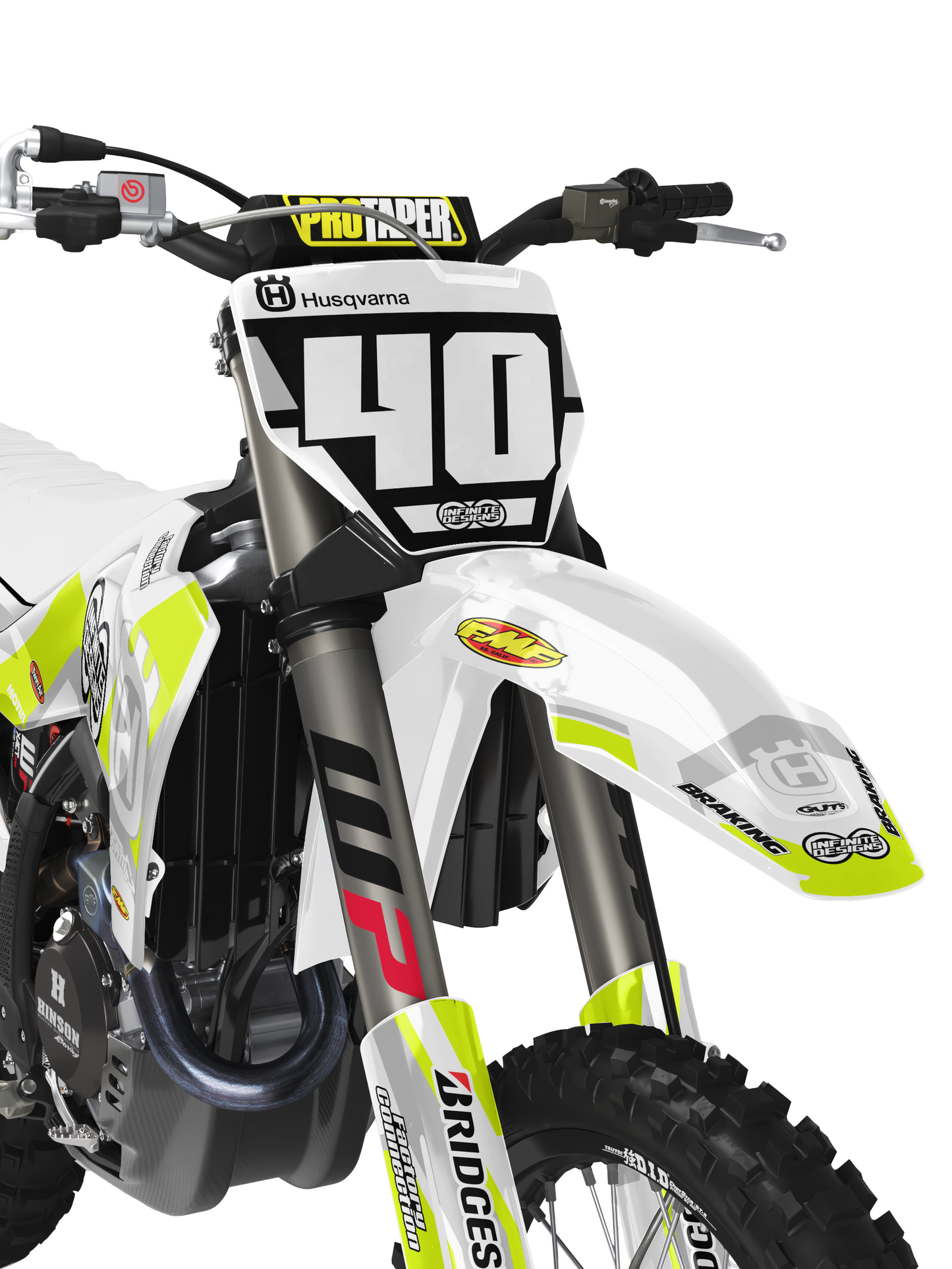 Husqvarna Semi-Custom "Bridge" Neon