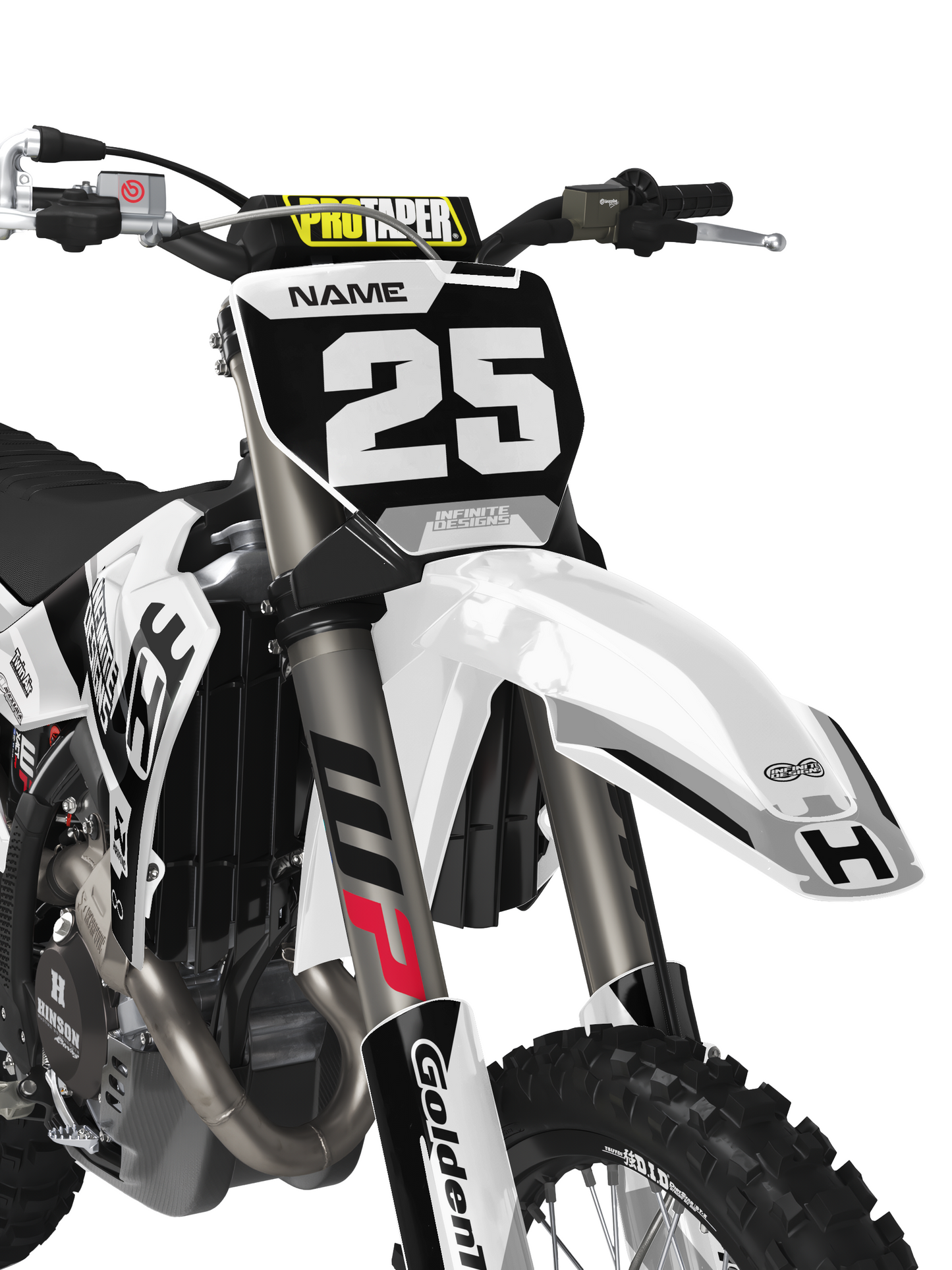 Husqvarna Semi-Custom "Flux" Black