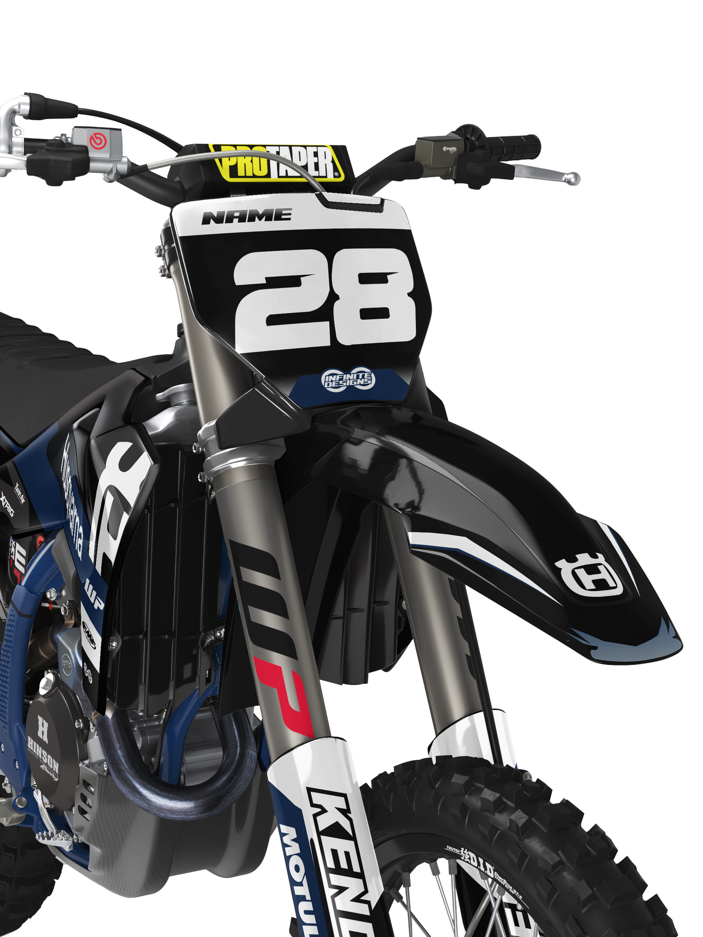 Husqvarna Semi-Custom "Bliss" Black