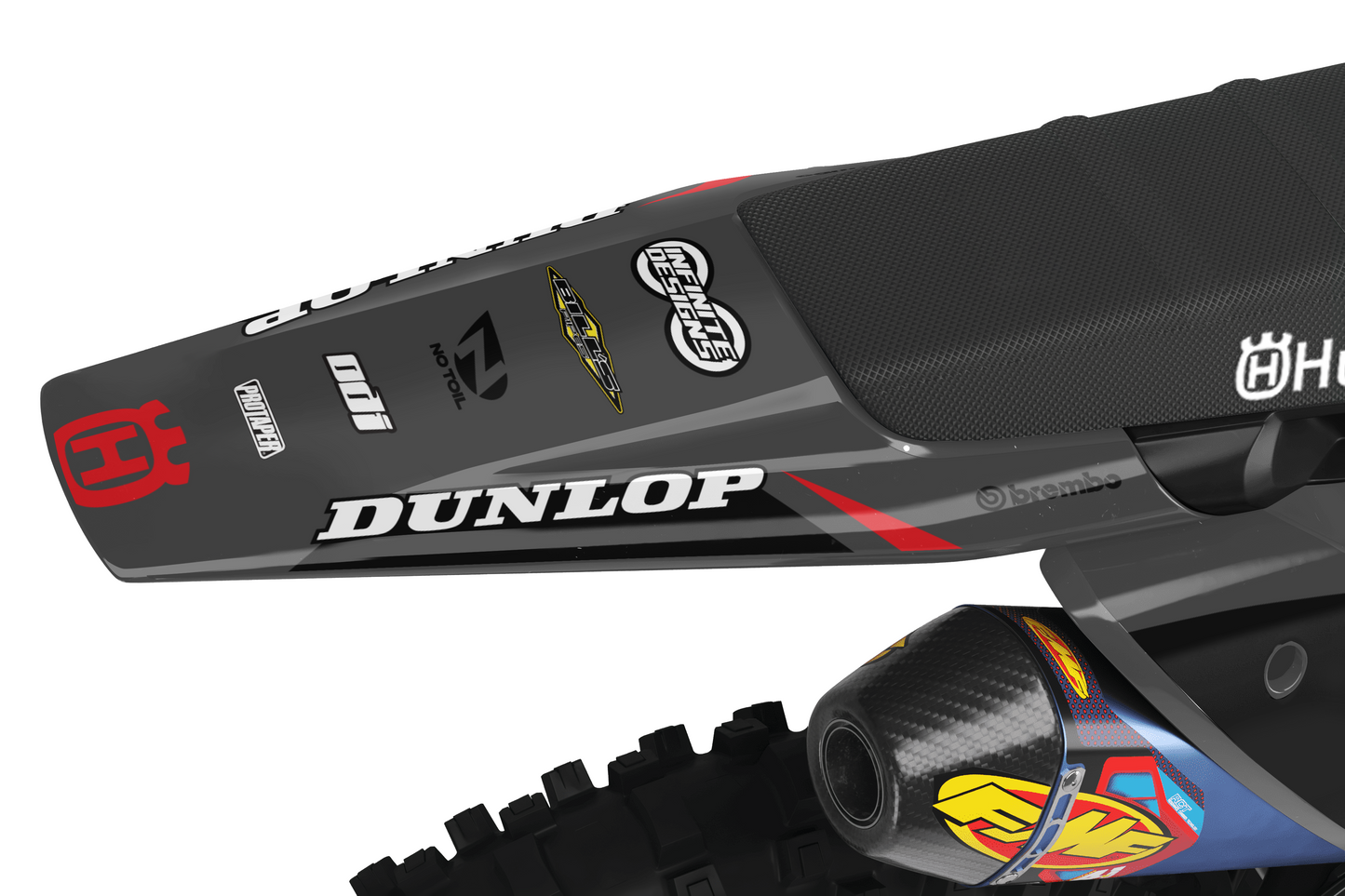 Husqvarna Semi-Custom "Rift" Dark Gray