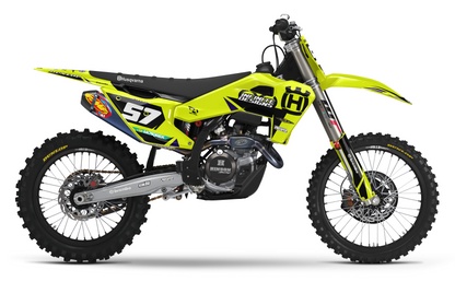 Husqvarna Semi-Custom "Rift" Yellow