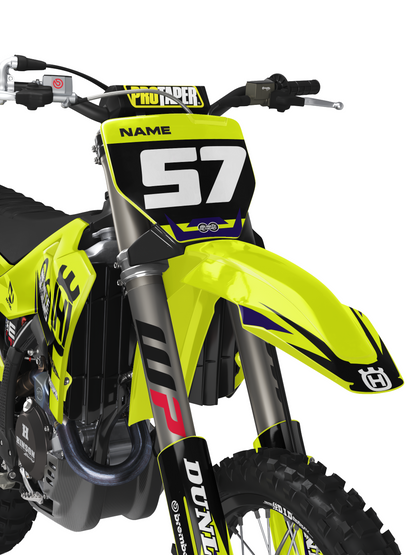 Husqvarna Semi-Custom "Rift" Yellow