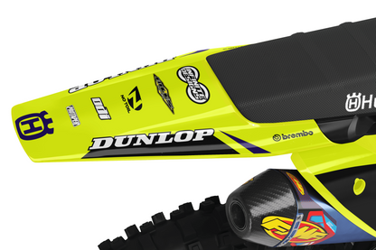 Husqvarna Semi-Custom "Rift" Yellow