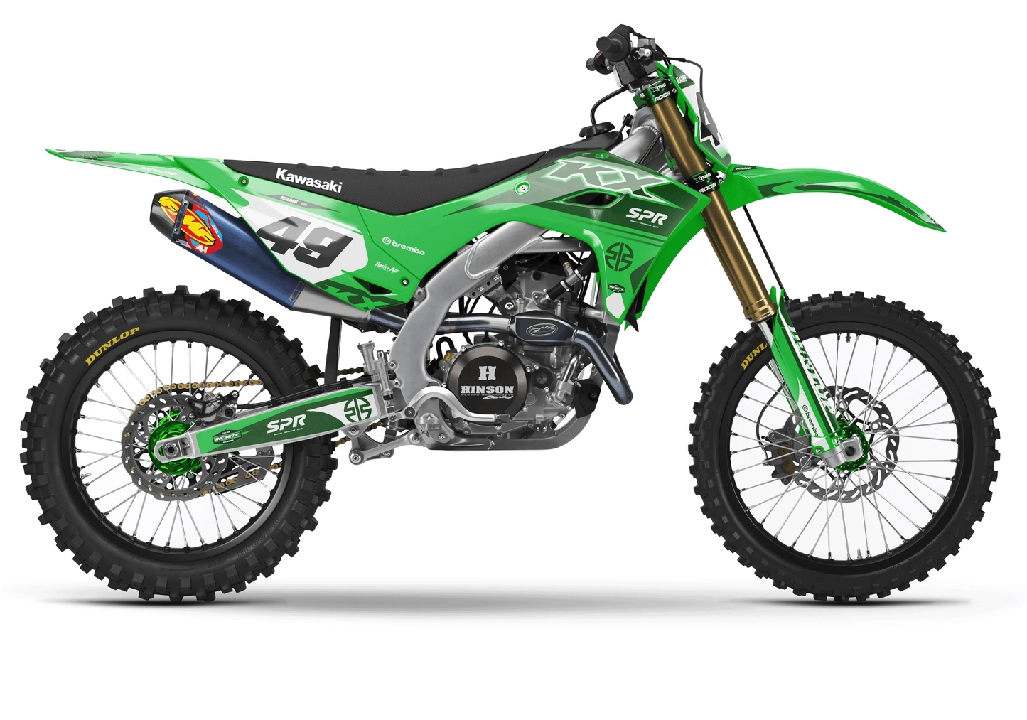 Kawasaki Semi-Custom "Loop" Green/Dark Green