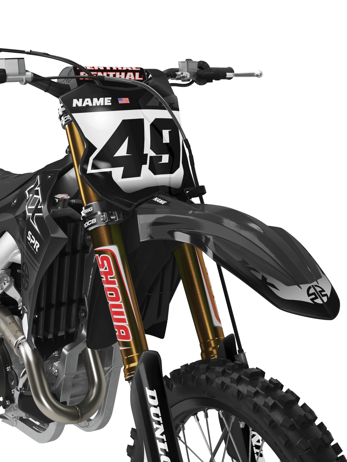 Kawasaki Semi-Custom "Loop" Black/Gray