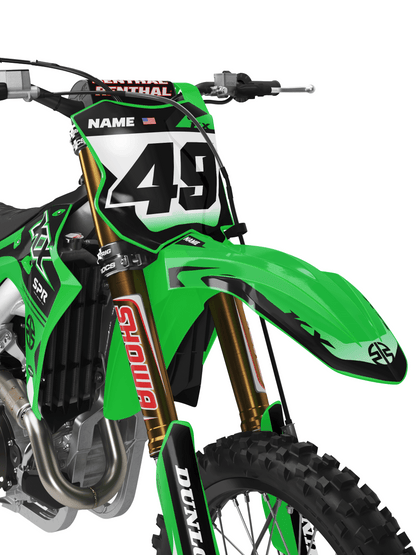 Kawasaki Semi-Custom "Loop" Green/Black