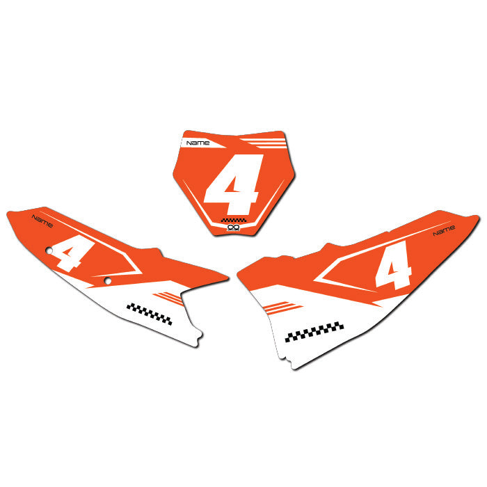 KTM Number Plates "Race"