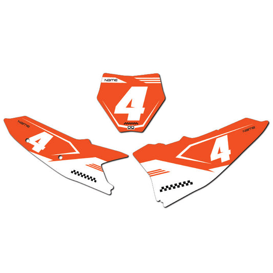 KTM Number Plates "Race"