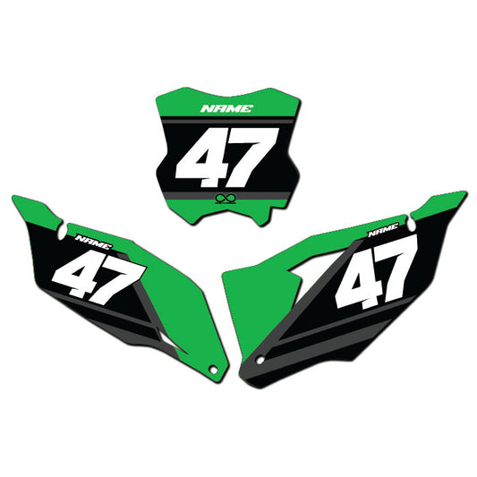 Kawasaki Number Plates "Sense"