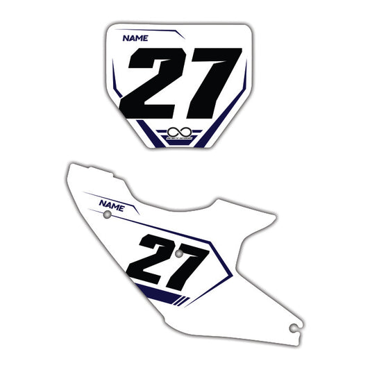 Husqvarna Number Plates "Shard"