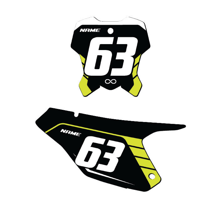Triumph Number Plates "Spec"