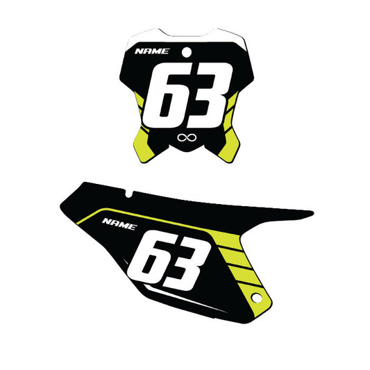 Triumph Number Plates "Spec"