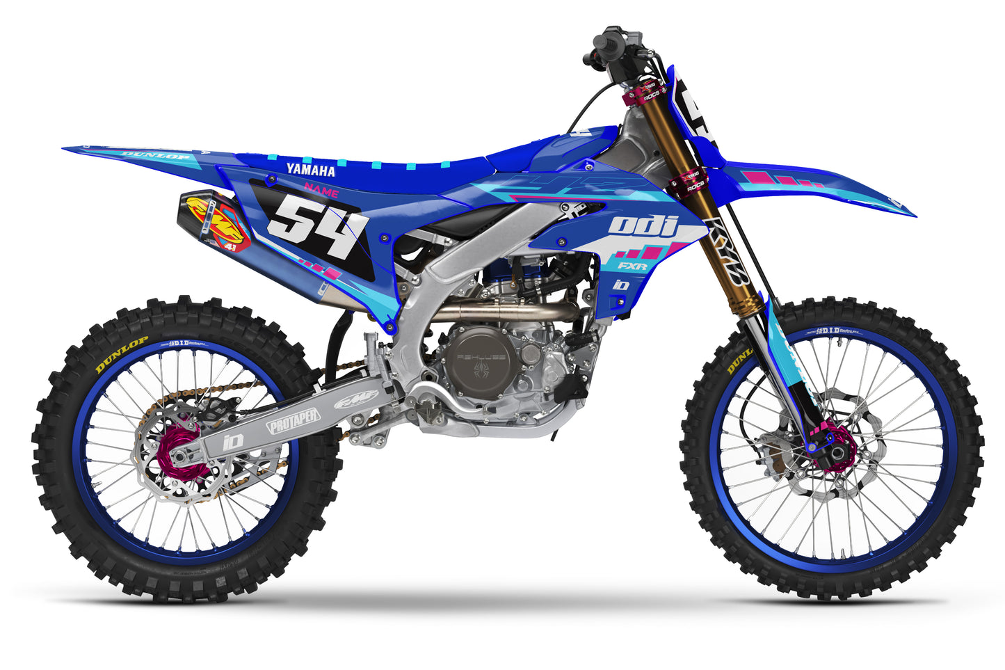 Yamaha Semi-Custom "Fuel" Blue/Pink