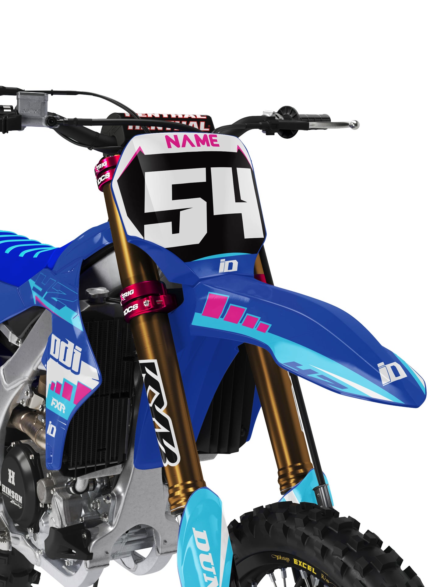 Yamaha Semi-Custom "Fuel" Blue/Pink