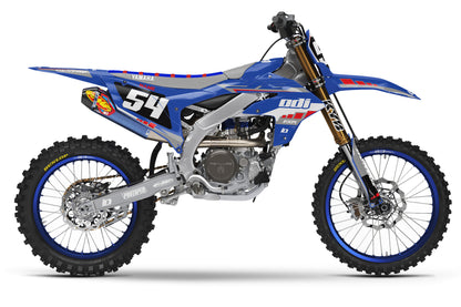 Yamaha Semi-Custom "Fuel" Blue/Gray