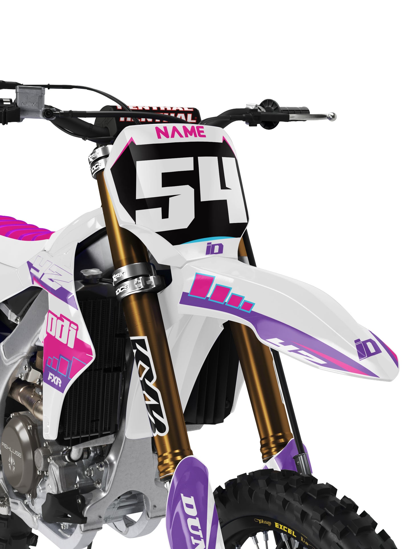 Yamaha Semi-Custom "Fuel" White/Purple