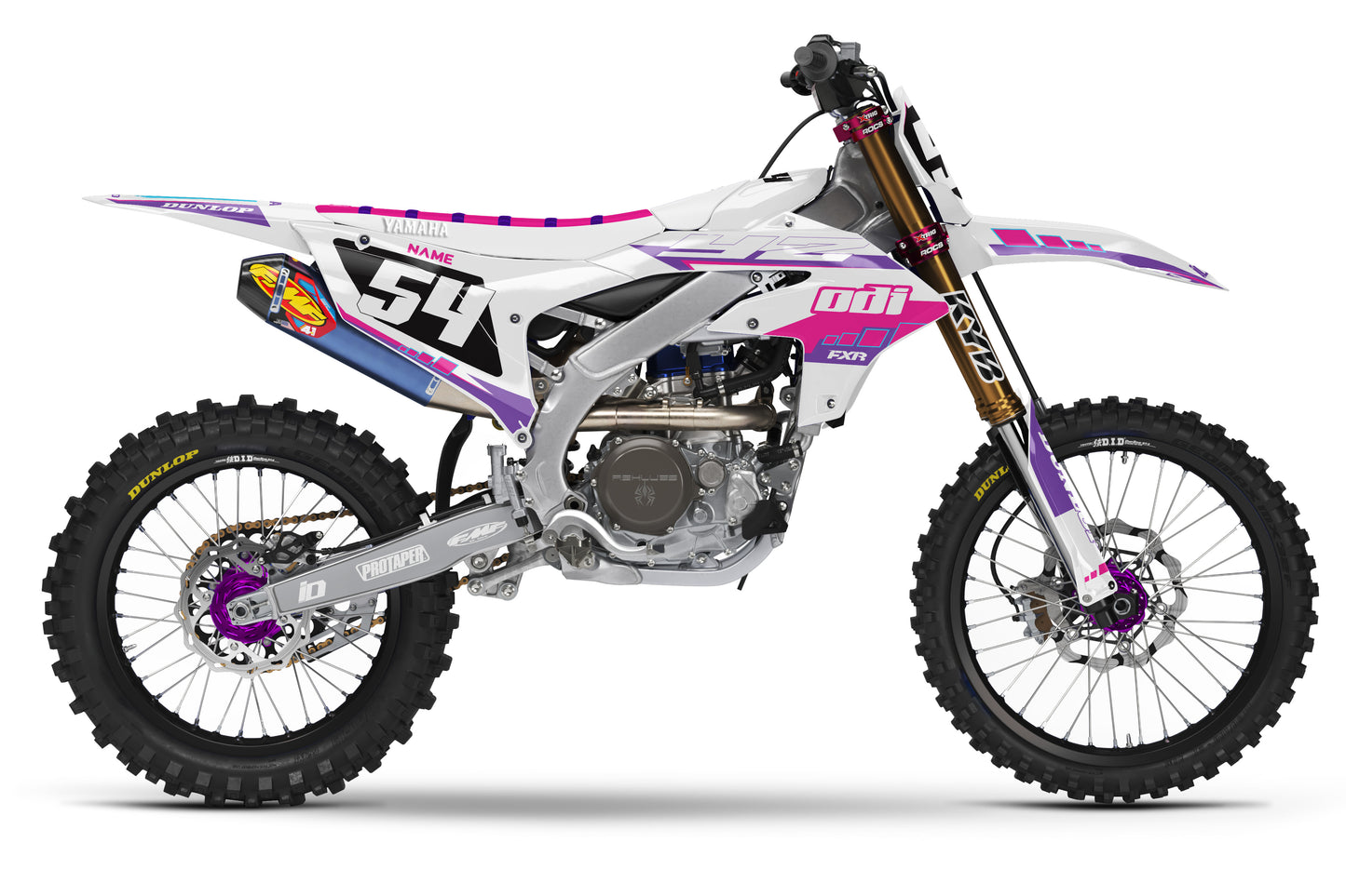 Yamaha Semi-Custom "Fuel" White/Purple